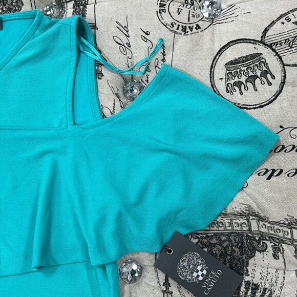 Vince Camuto Cold Shoulder Top - Picture 4 of 13